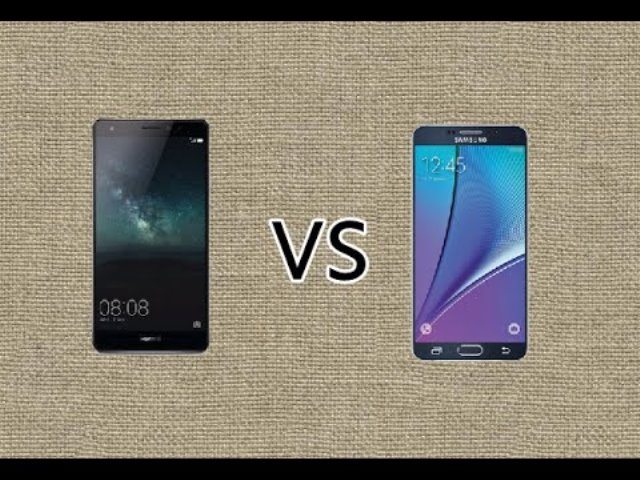 Huawei Mate S & Samsung Note 5-A Thorough Comparison