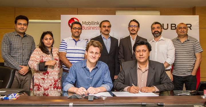 Mobilink Enters into Partnership with Uber Pakistan
