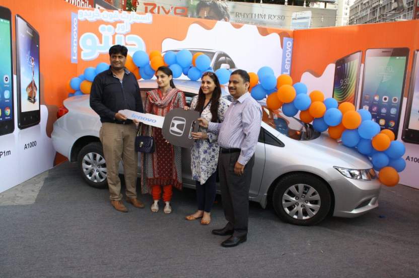 Lenovo announces lucky winner of grand prize ‘1800 cc car’