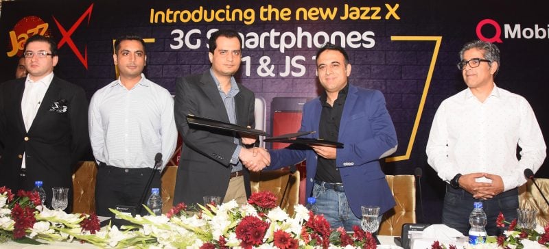 Mobilink Partners with QMobile to Launch Two Jazz X 3G Smartphones