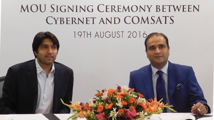 Cybernet and Comsats To Facilitate Wireless Broadband
