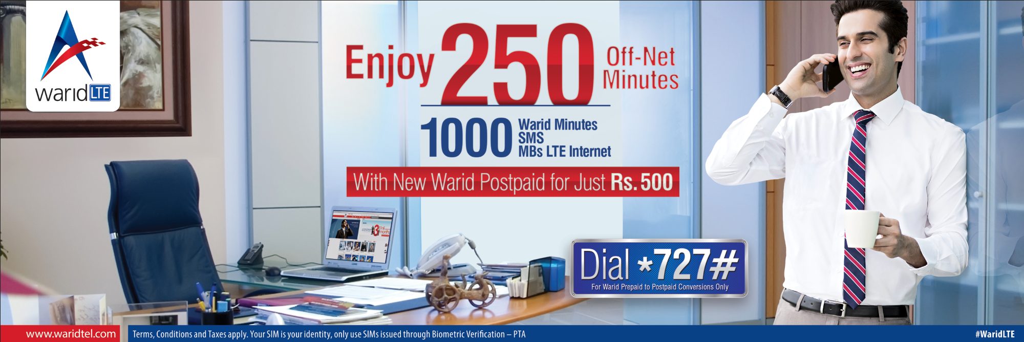 Warid Launches New Bundles for its New Customers