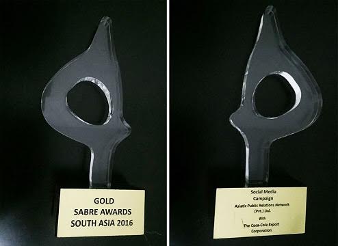APR wins Prestigious International Sabre Award