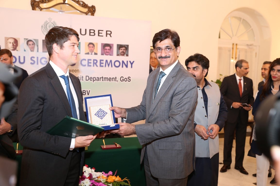 Uber signs MoU with Sindh Government and Launches uberGO and Rider Zero