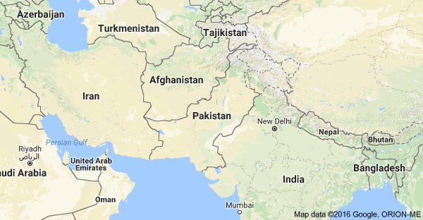 Some of Pakistani Territory marked as India's on Google Maps