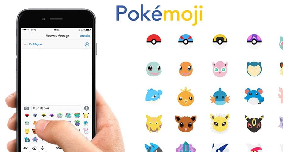 The Pokemoji Are Here To Give Your Text A New Bash - NetMag Pakistan