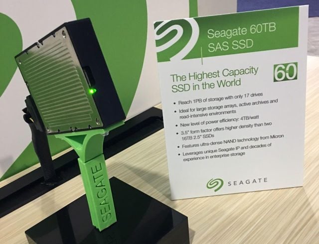 Seagate presents world’s largest SSD