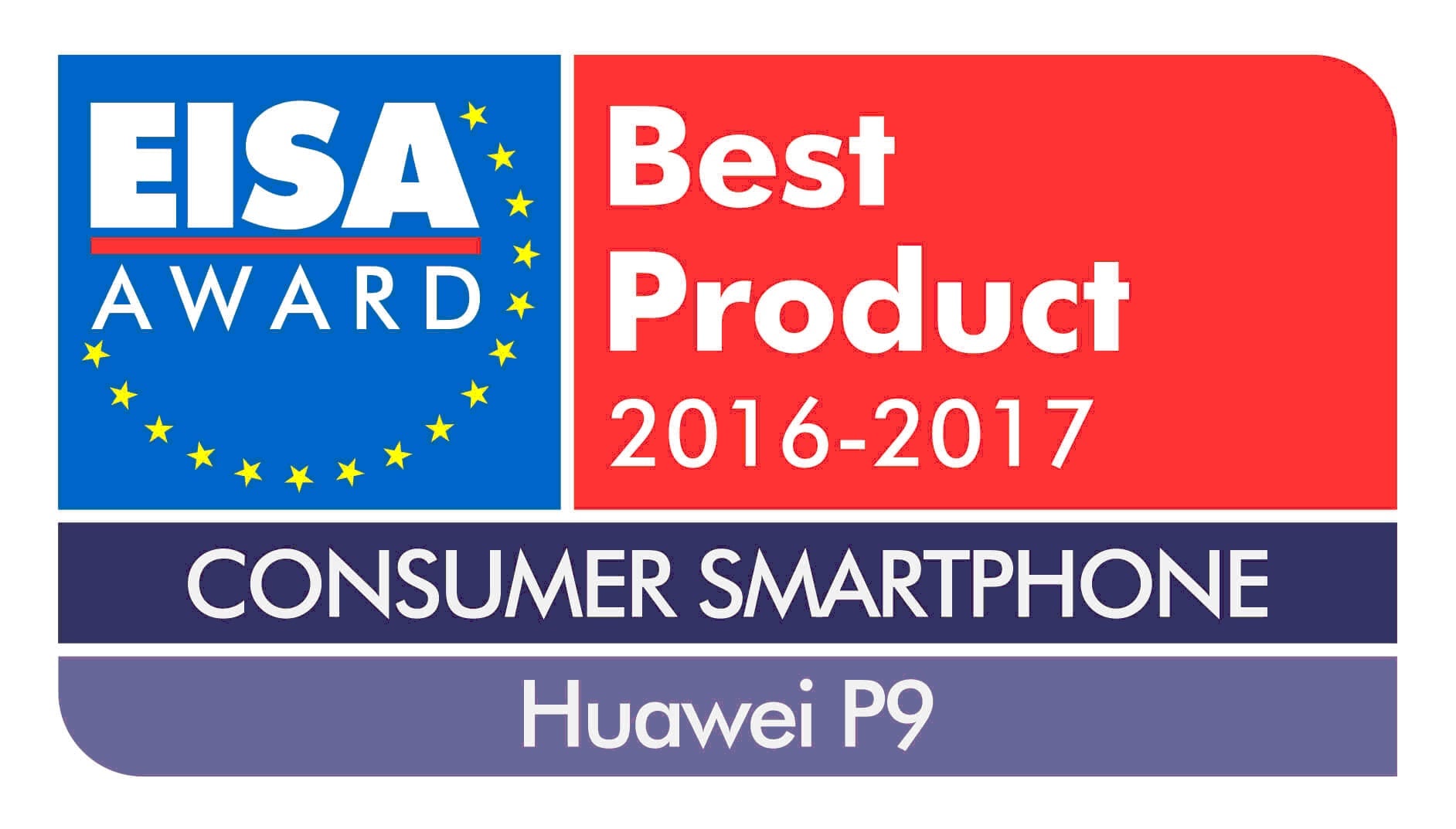 Huawei P9 Shines out in EISA Awards