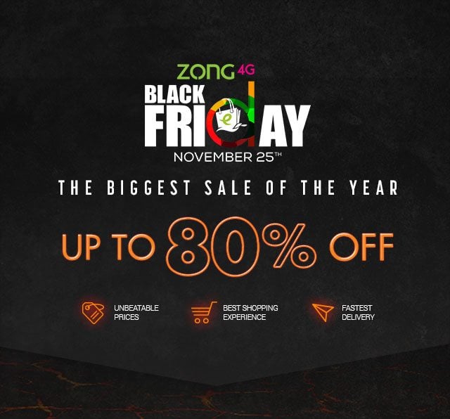 Daraz and Zong all set to create a Digital Revolution with Black Friday 2016