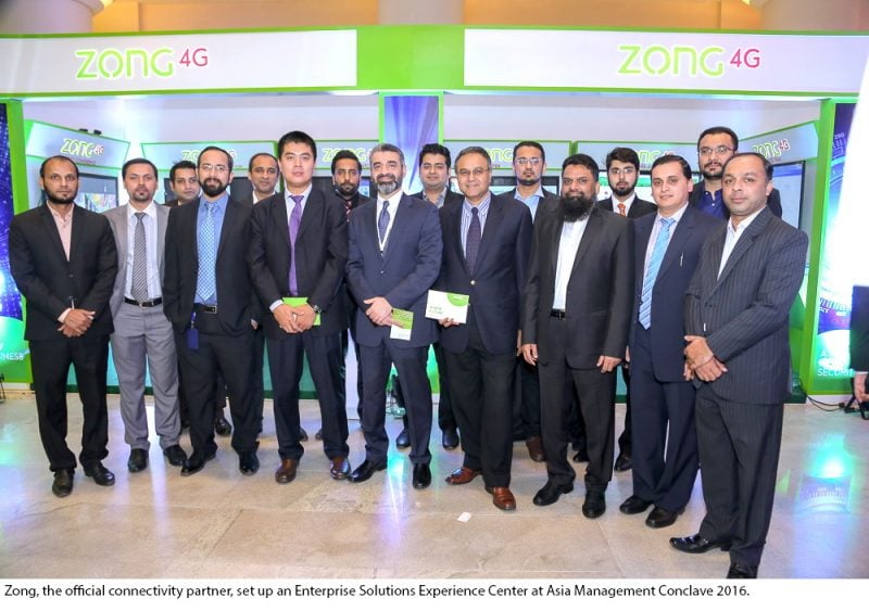 ZONG Supports Asia Management Conclave 2016 As The Official Connectivity Partner