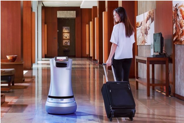 Innovation of room service robots thrills the world of technology