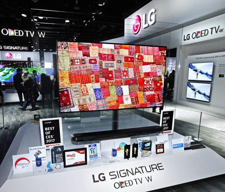 LG Electronics earned around 90 awards at CES 2017