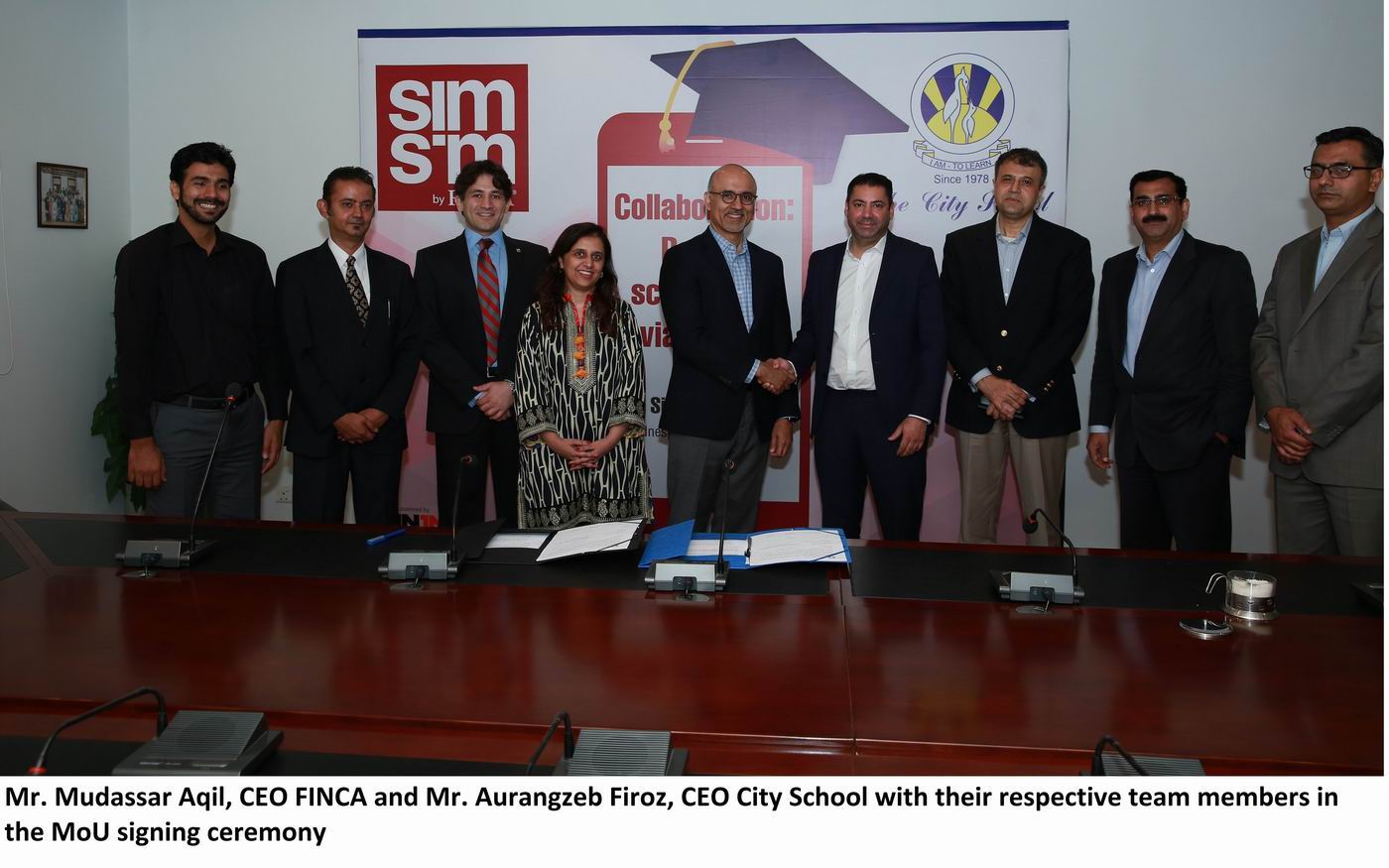 FINCA joins hands with The City School for fee payment via “mobile wallets”