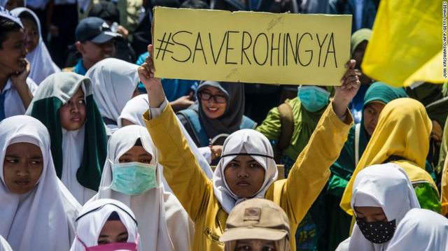 Rohingya Muslim world condemns Myanmar's treatment of Rohingya