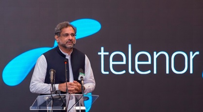 Prime Minister Shahid Khaqan Abbasi inaugurates new Telenor Pakistan Campus ‘345’