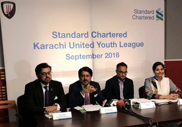 Standard Chartered and Karachi United launched Second Youth League – Football Tournament
