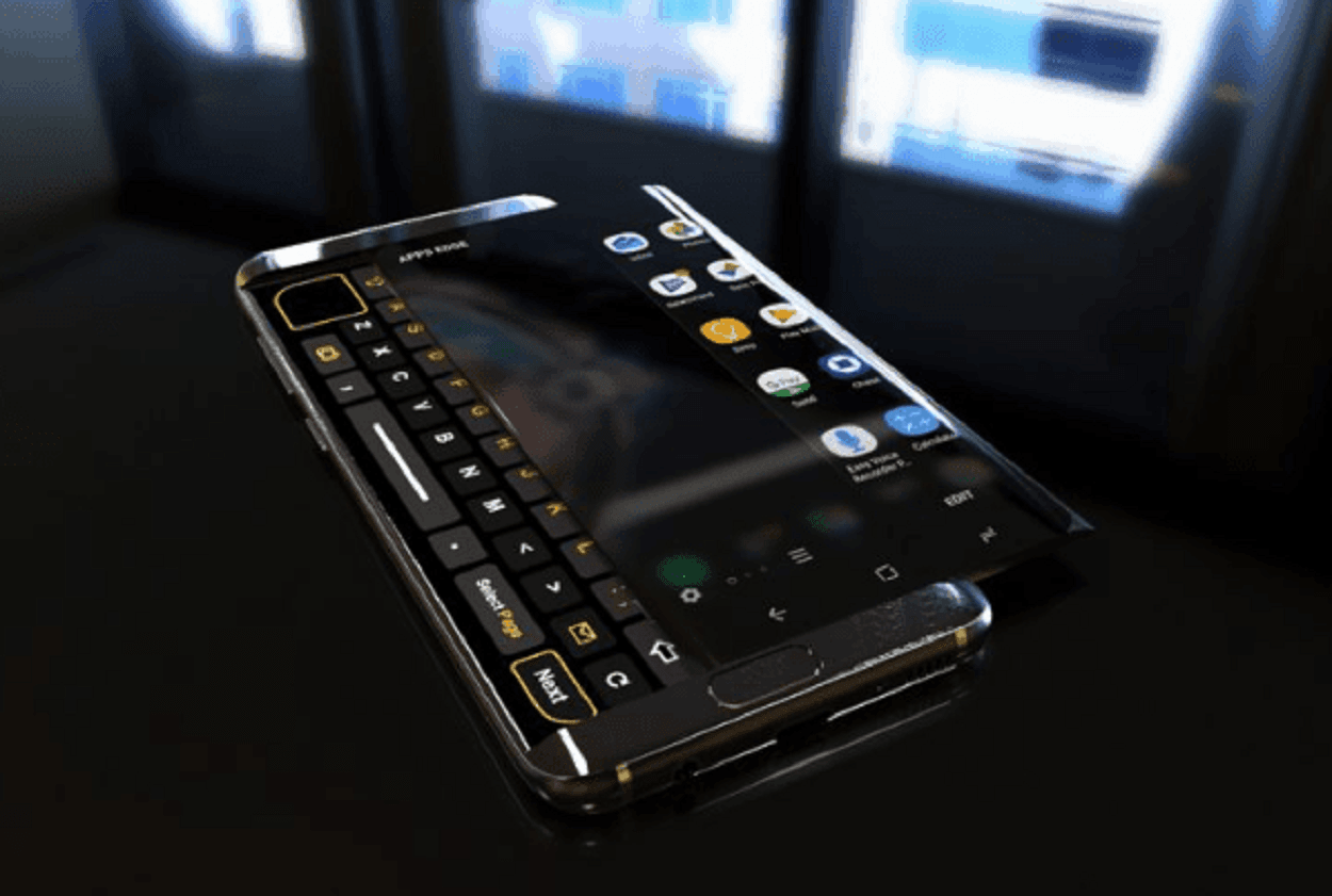 It is believed that Samsung are working on a sliding display device