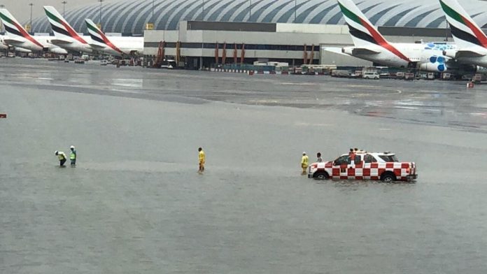 Dubai weather causes disruption