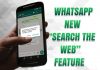 New Search Feature Within WhatsApp