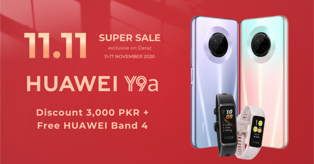 Huawei Launches Mega 11.11 Sale HUAWEI Y9a