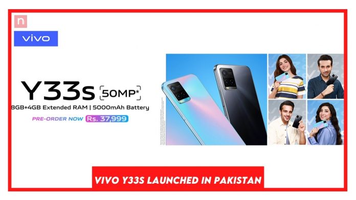 vivo Y33s Launched in Pakistan