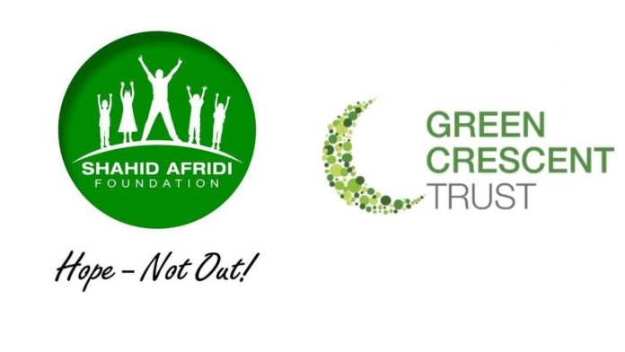 Green Crescent Trust and Shahid Afridi Foundation