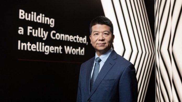 Huawei chairman Guo Ping in LEAP 2022