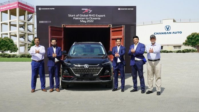 Pakistan’s first vehicle exported by Master Changan Motors Ltd