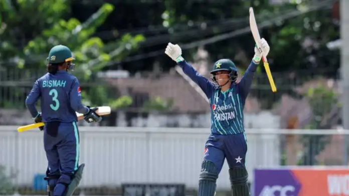 Pakistan is down Bangladesh to take top spot in women's T20 Asia Cup
