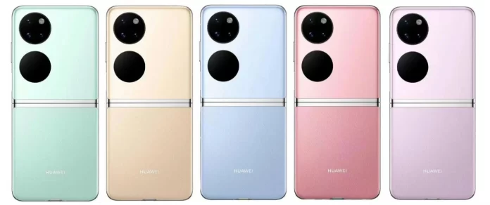 Huawei P50 Pocket S rendering leaked