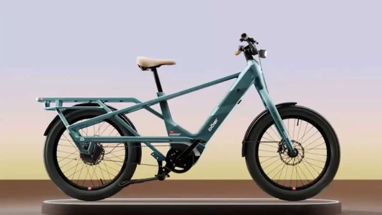 A 440-pound-bearing cargo electric bike is unveiled by Dost