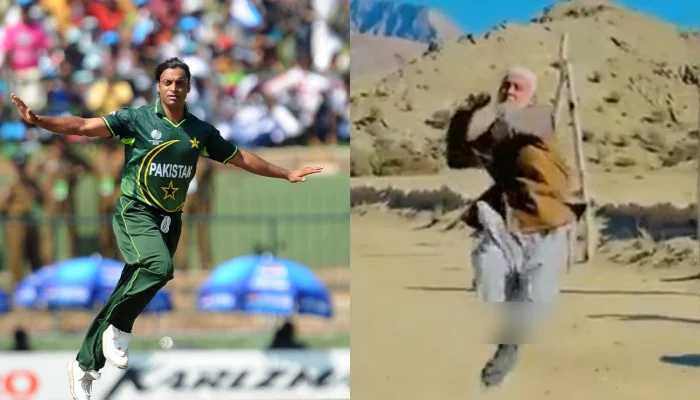 Bowling at 100 MPH at 100: An elderly man impresses Shoaib Akhtar