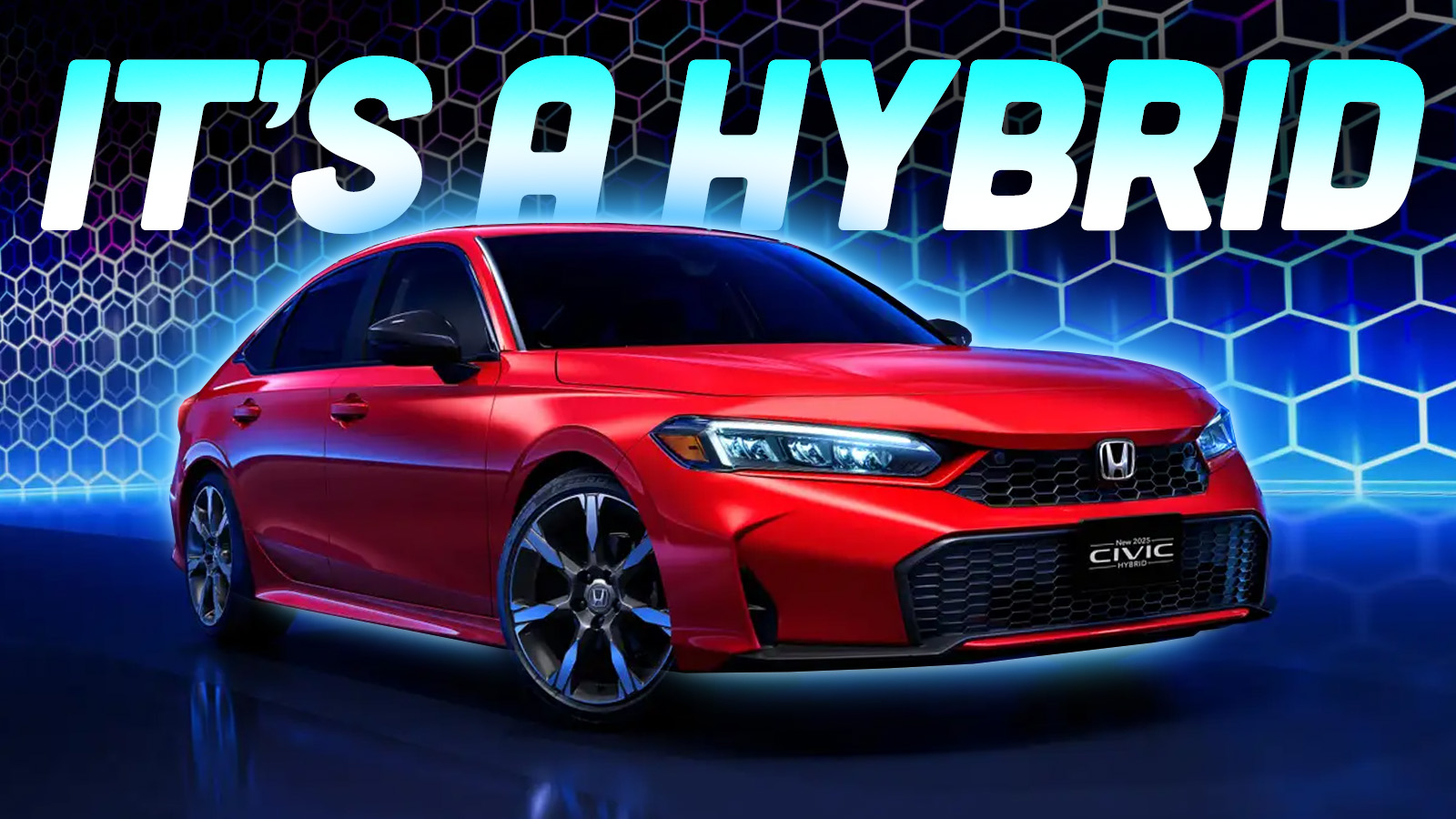 Check Out the Appearance of the 2025 Honda Civic Hybrid.