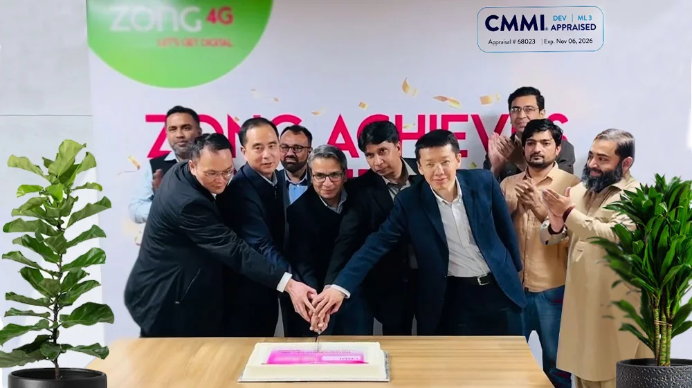 Zong 4G Leaps Ahead in Digital Transformation with CMMI Level 3 Certification