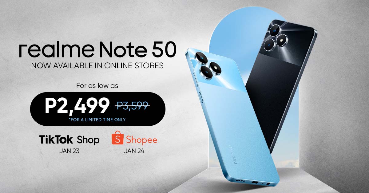 Realme Debuts Note Series with 2024’s Budget-Friendly Smartphone.
