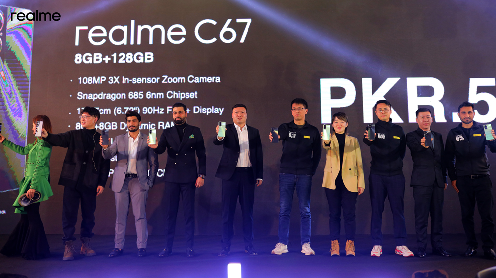 realme Introduces the Groundbreaking Midrange Device realme C67 at a Price of PKR 52,999/-.