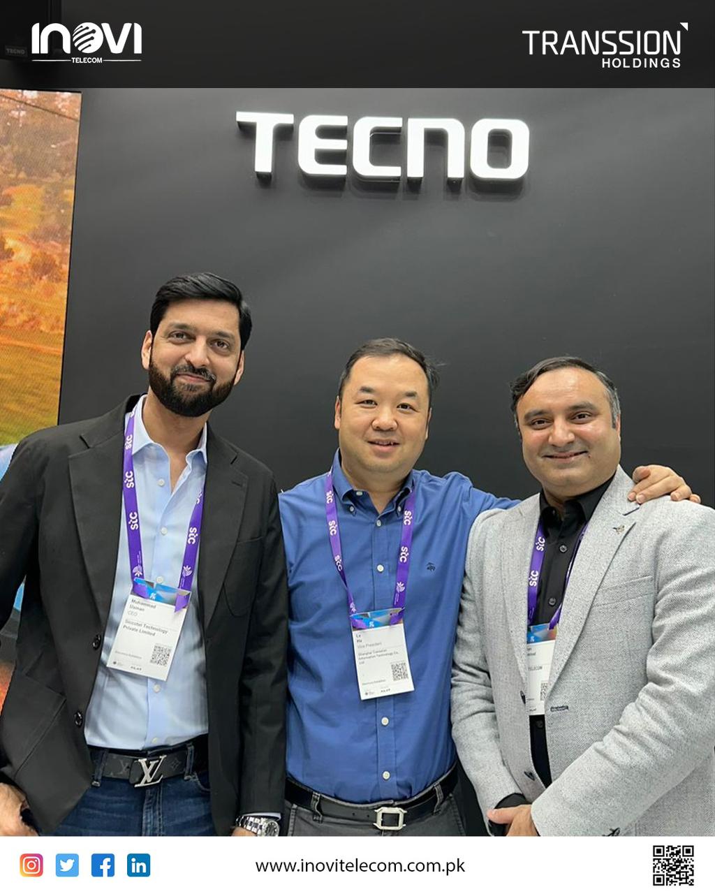 INOVI TELECOM’s Leadership Forges Strategic Alliance with TRANSSION HOLDING at MWC Barcelona 2024