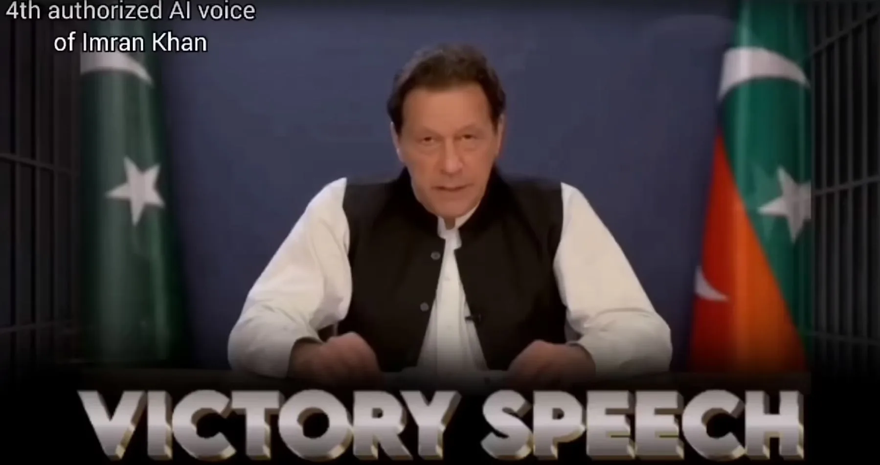 Imran Khan’s AI-Crafted Victory Speech Sparks Online Frenzy
