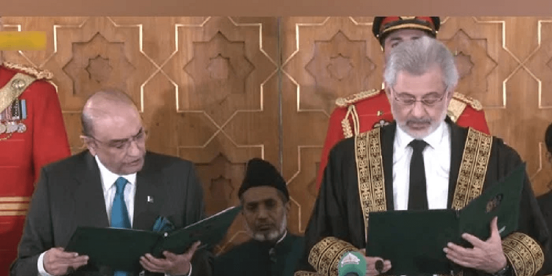 Asif Ali Zardari Takes Oath for Second Term as President of Pakistan