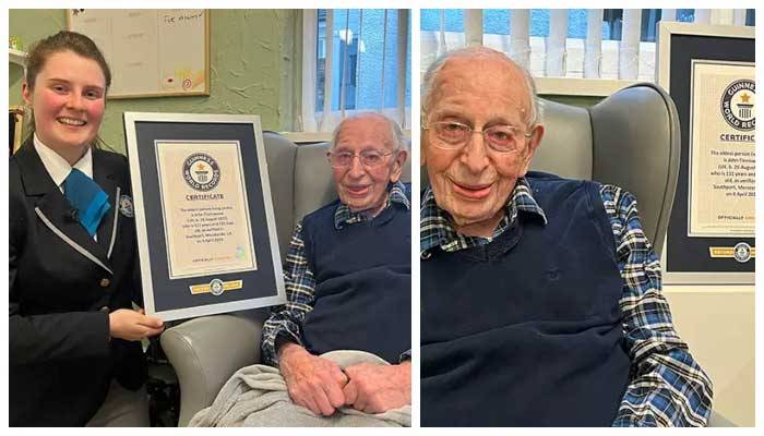 Guinness World Records Names New World’s Oldest Man from England