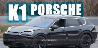 The highly anticipated 7-seater SUV from Porsche, codenamed 'K1', has been spotted ahead of its scheduled launch in 2027.