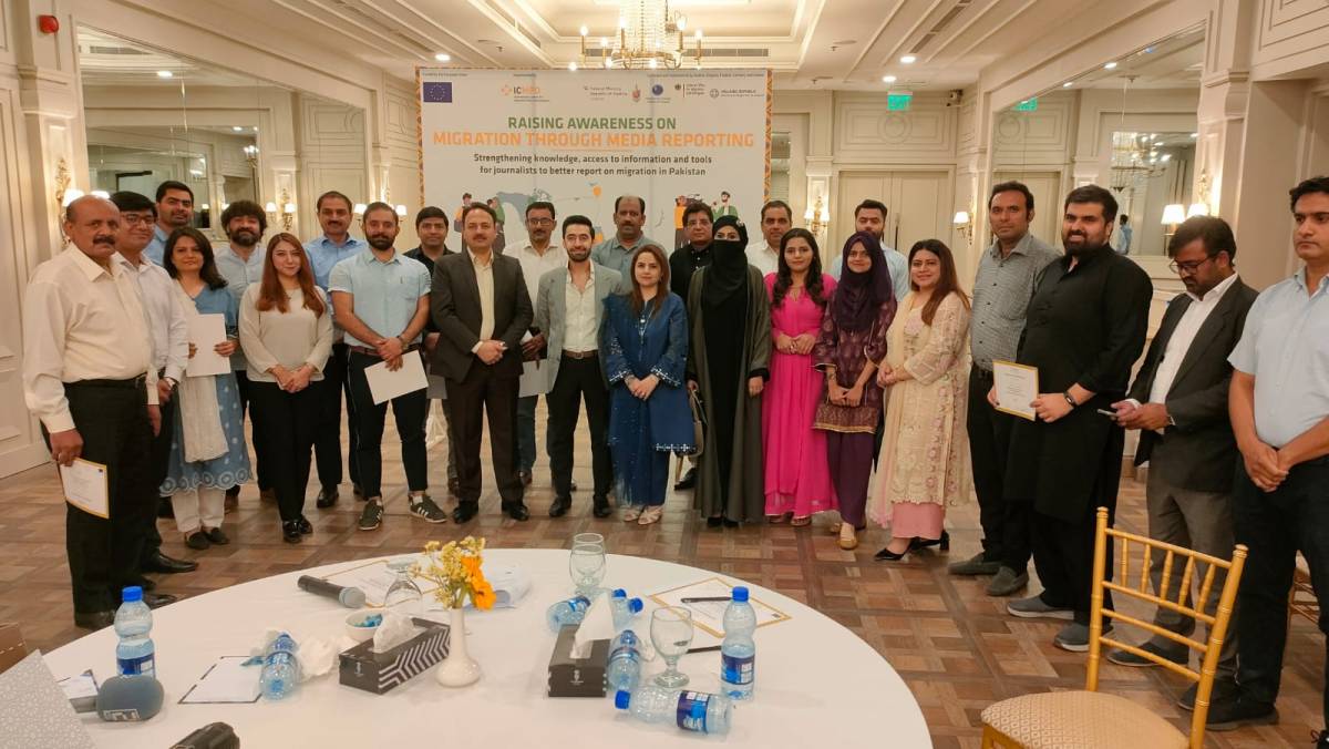 ICMPD Hosts Workshop in Lahore to Enhance Migration Reporting