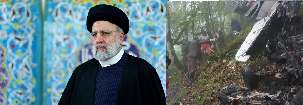 “Iranian President Ebrahim Raisi and Top Officials Martyred in Tragic Helicopter Crash Under Adverse Weather Conditions”