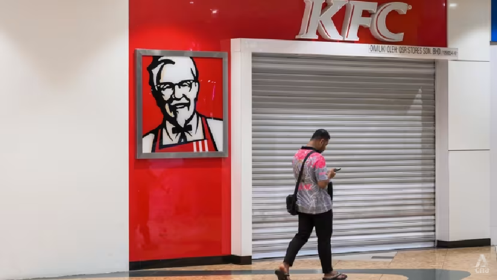 KFC Shuts Down 100 Outlets in Malaysia Due to Gaza-Related Boycott