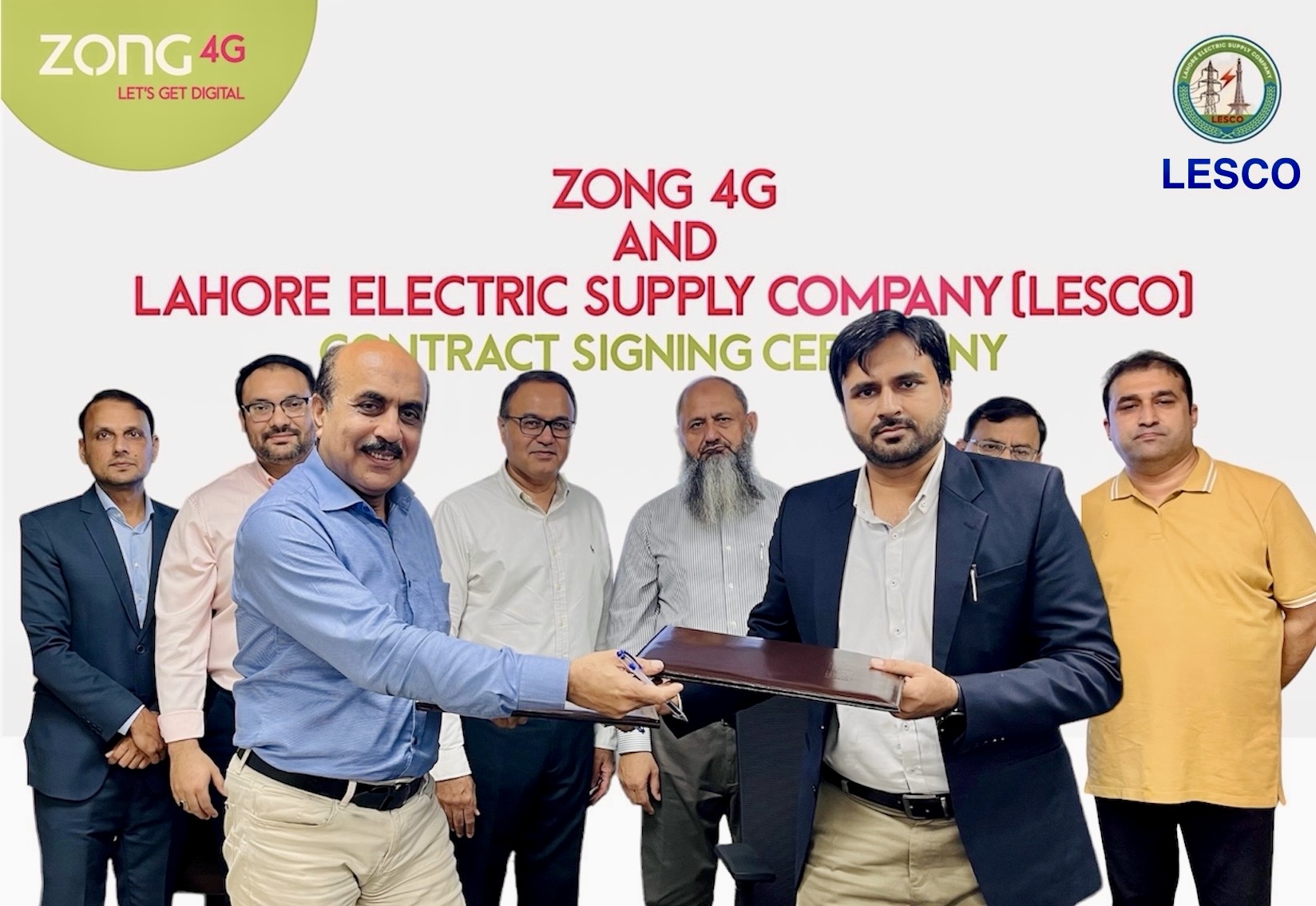 Zong 4g has Partnered with LESCO to Serve their Business Communication Needs