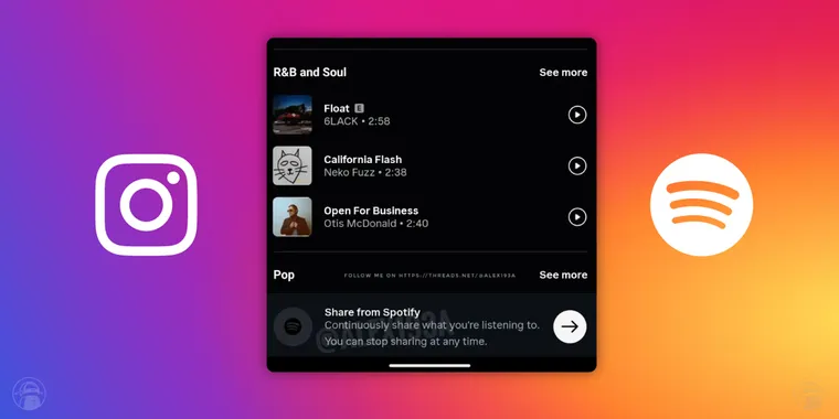 Instagram May Introduce Real-Time Spotify Integration