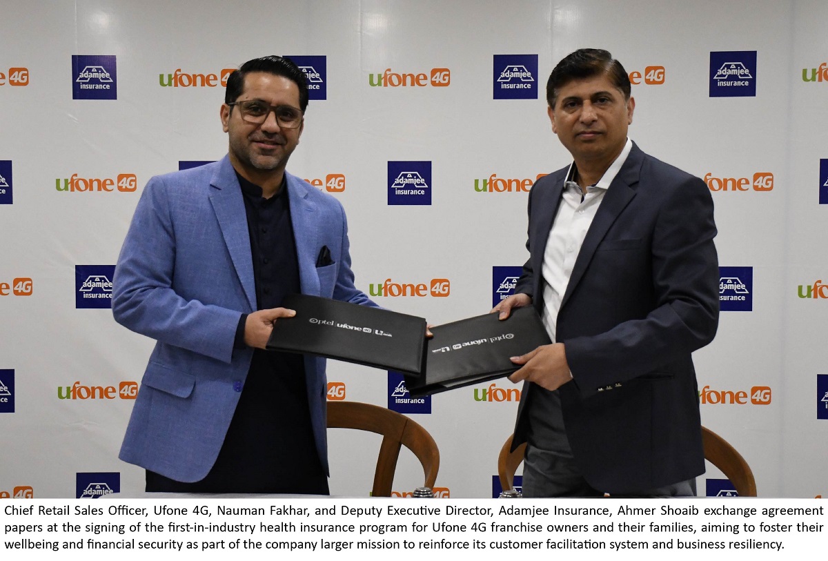 Ufone 4G announces a first-in-industry health insurance program for franchise owners and their families