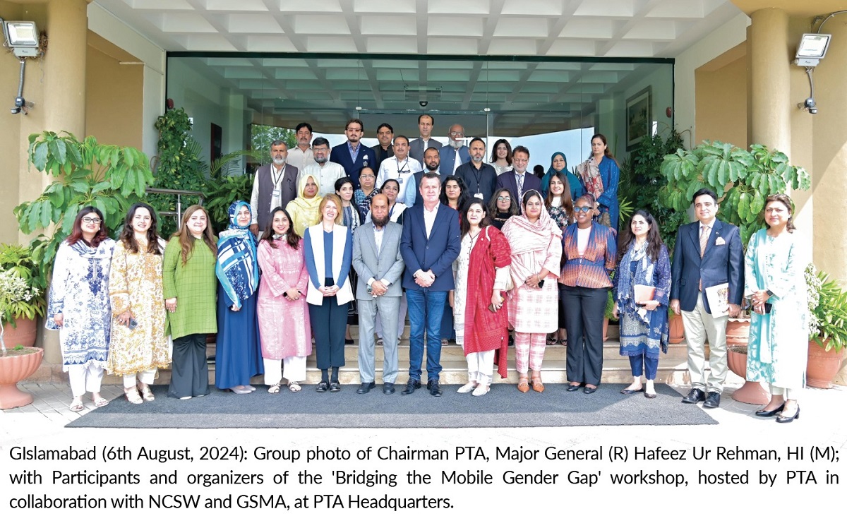 PTA, NCSW, and GSMA Collaborate to Host Workshop on Bridging the Mobile Gender Gap in Islamabad