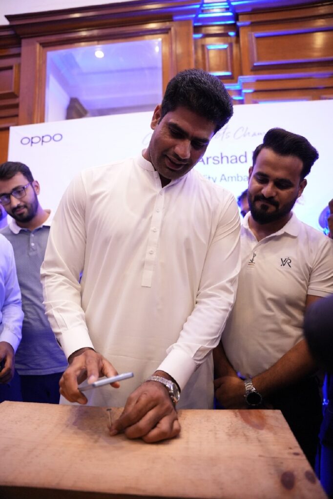 Olympic Hero Arshad Nadeem Partners with OPPO 