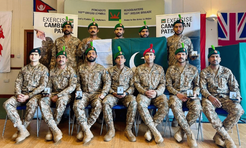 Pakistan Army Secures Gold Medal at 2024 Cambrian Patrol Exercise in the UK